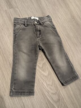 Young Versace - 12 Month - Baby Boys Grey Jeans